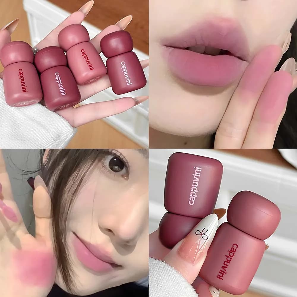 Matte Mirror Liquid Lipstick 12-Color Set