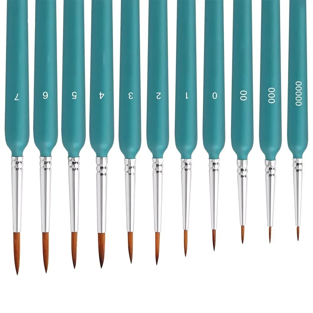 Miniature Paint Brushes Set for Artists
