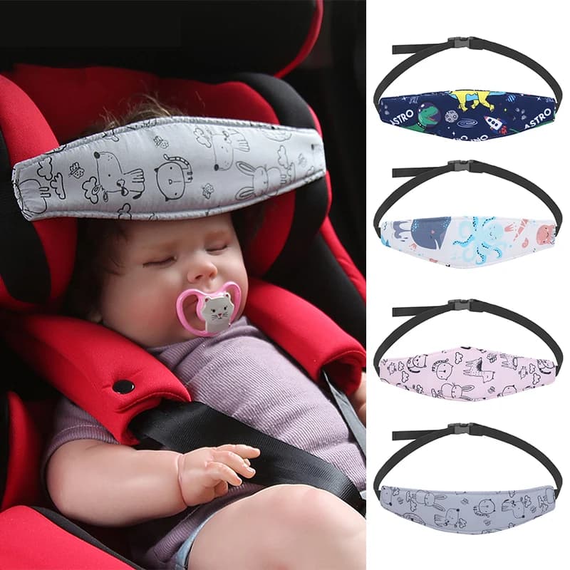 Baby Head Support Fastening Belt Adjustable