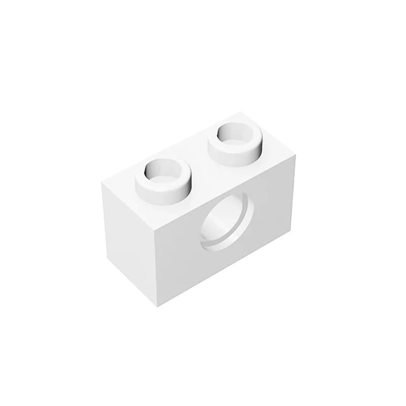 1x2 Brick with Hole Building Block