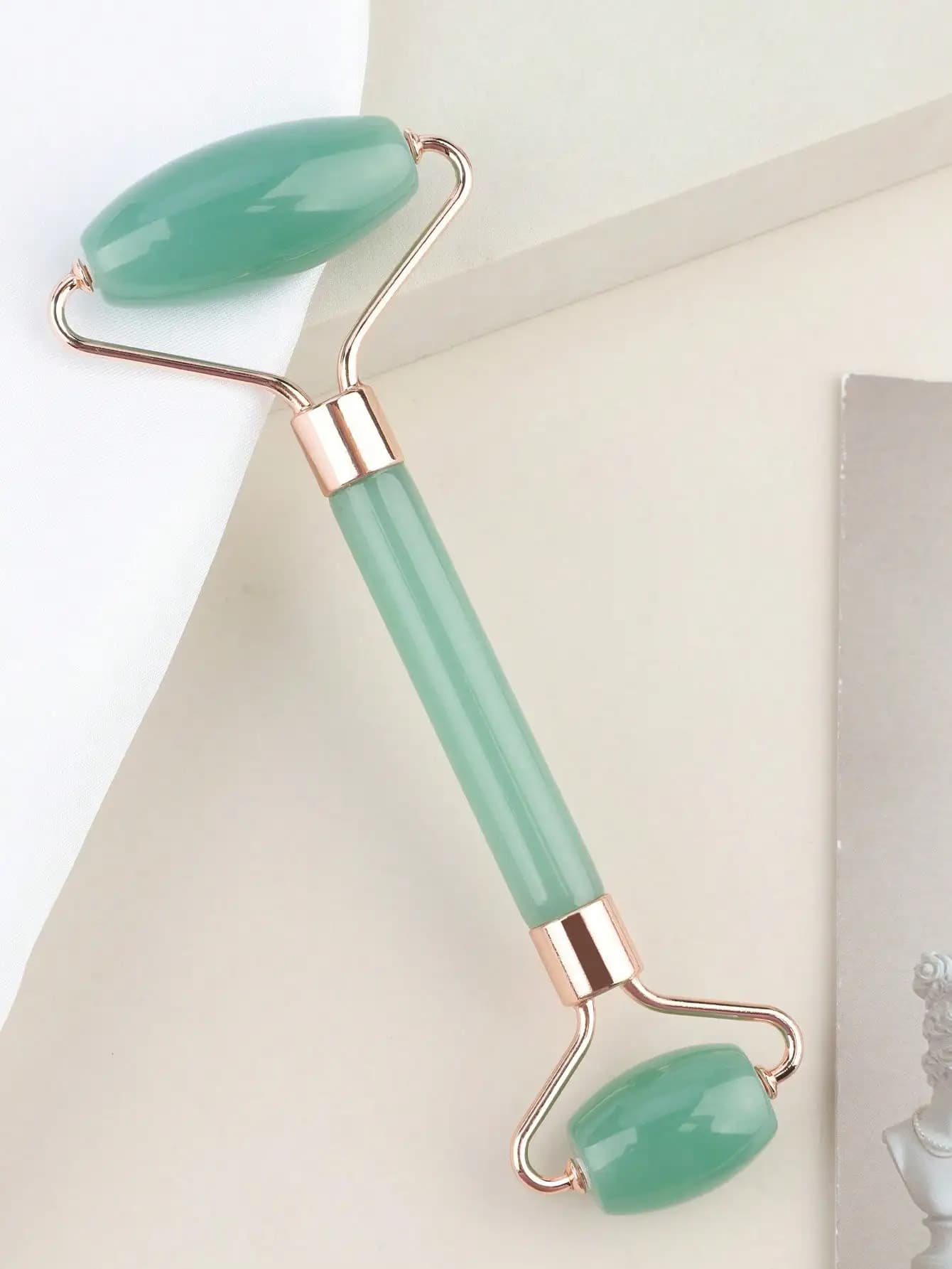 Natural Aventurine Jade Face Roller Dual-End