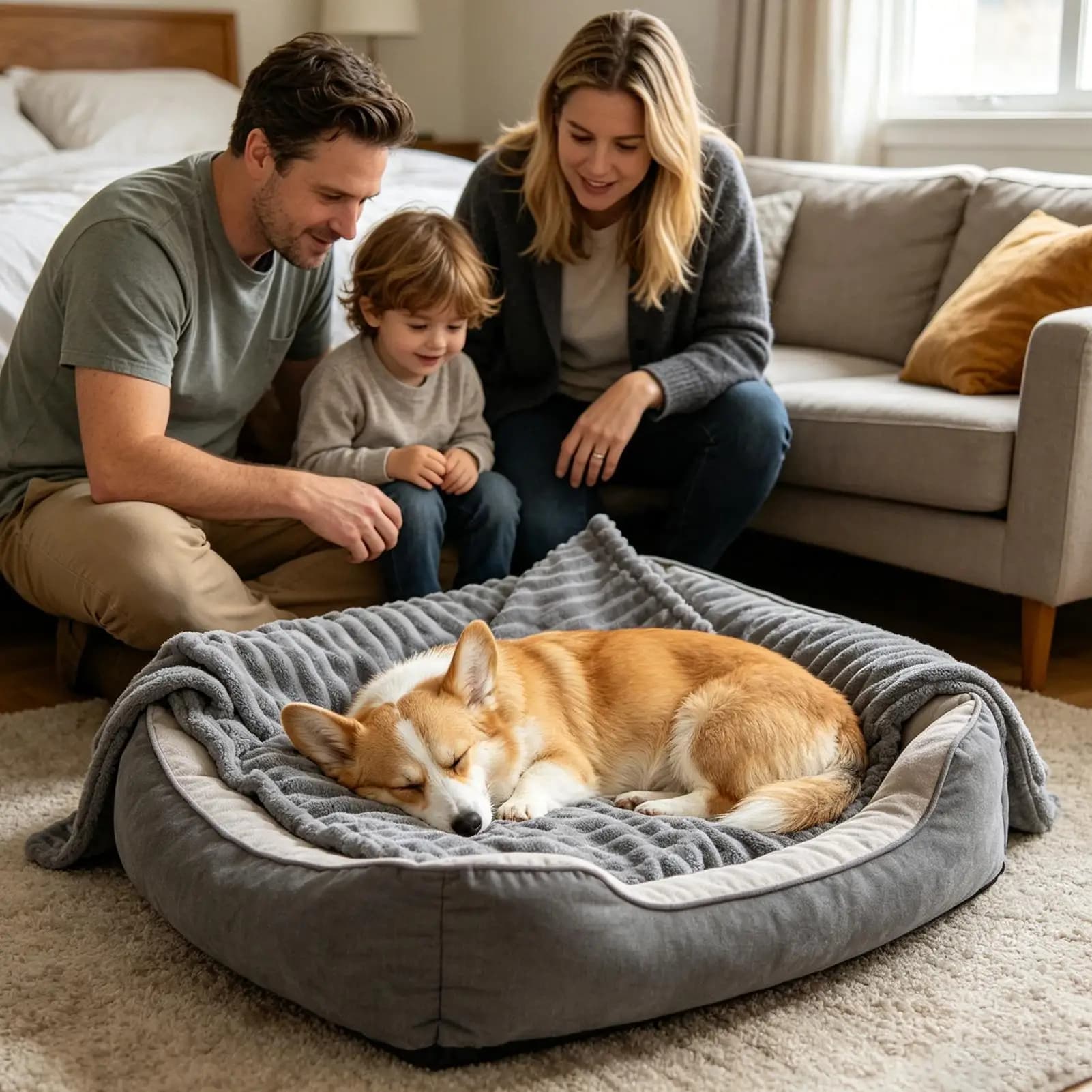 Washable Flannel Pet Blanket 70x100cm