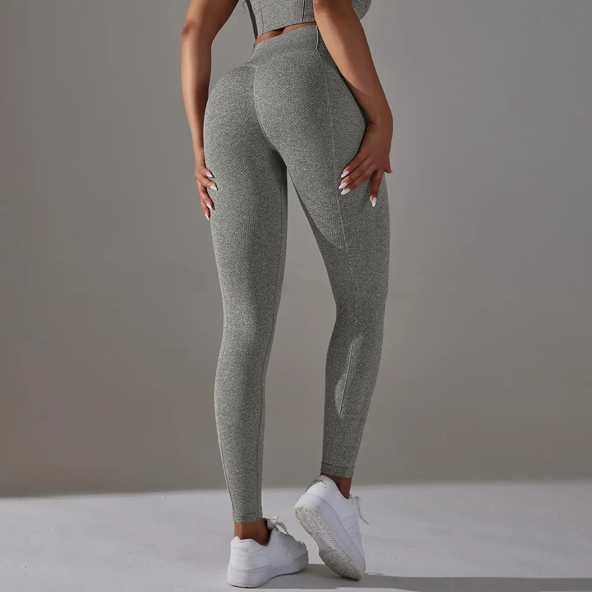 Seamless High-Waist Scrunch Butt Leggings