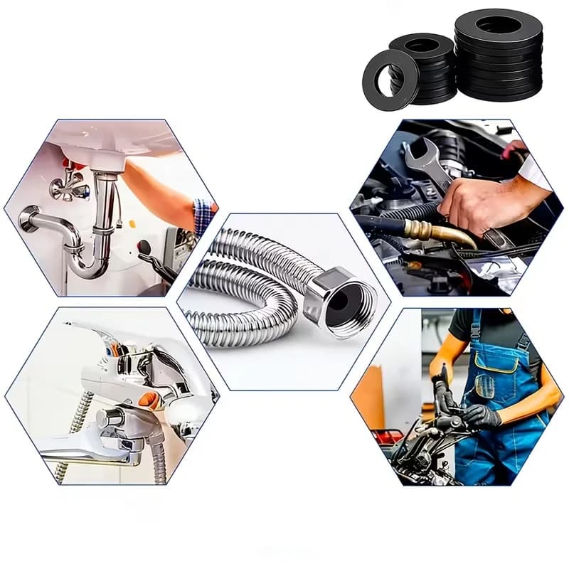 Universal Rubber O-Ring Gasket Washer Pack
