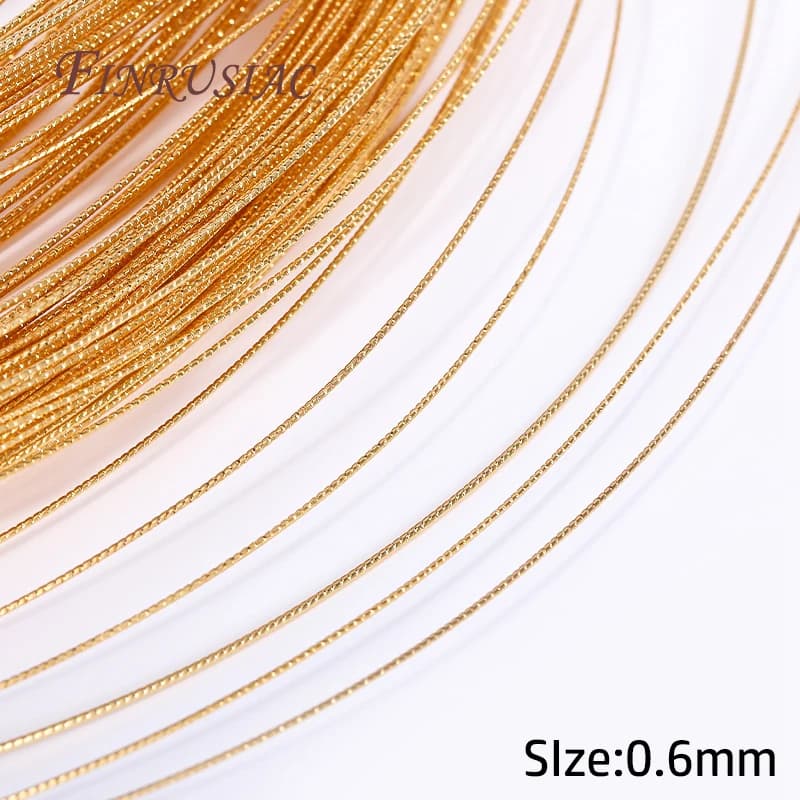 Gold-Plated Copper Beading Wire