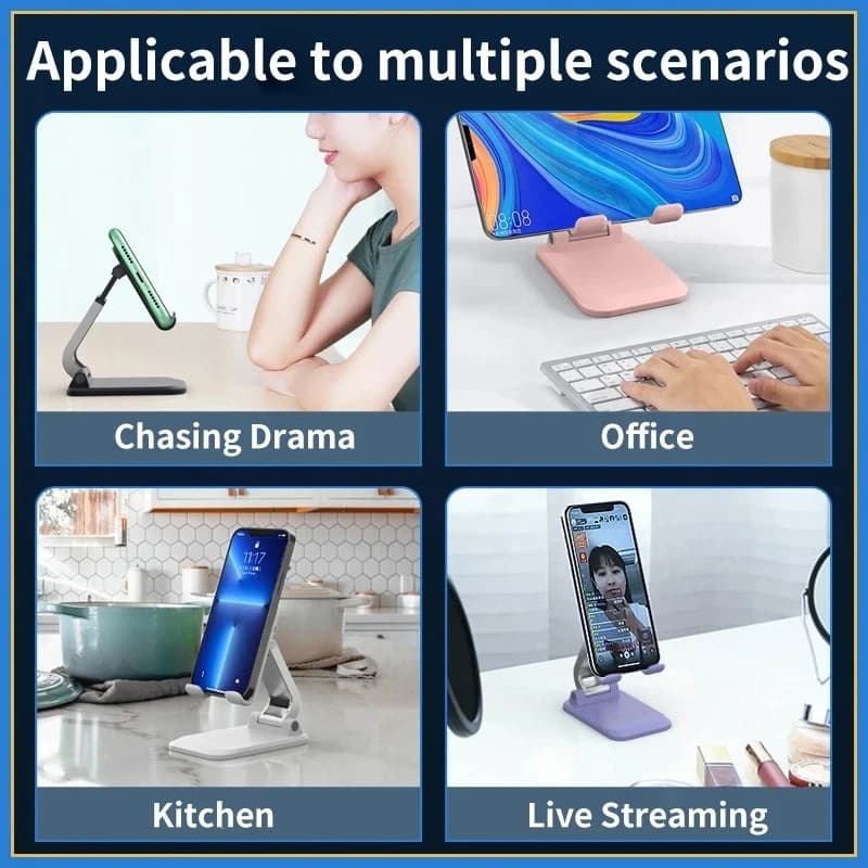 Adjustable Desktop Phone and Tablet Stand