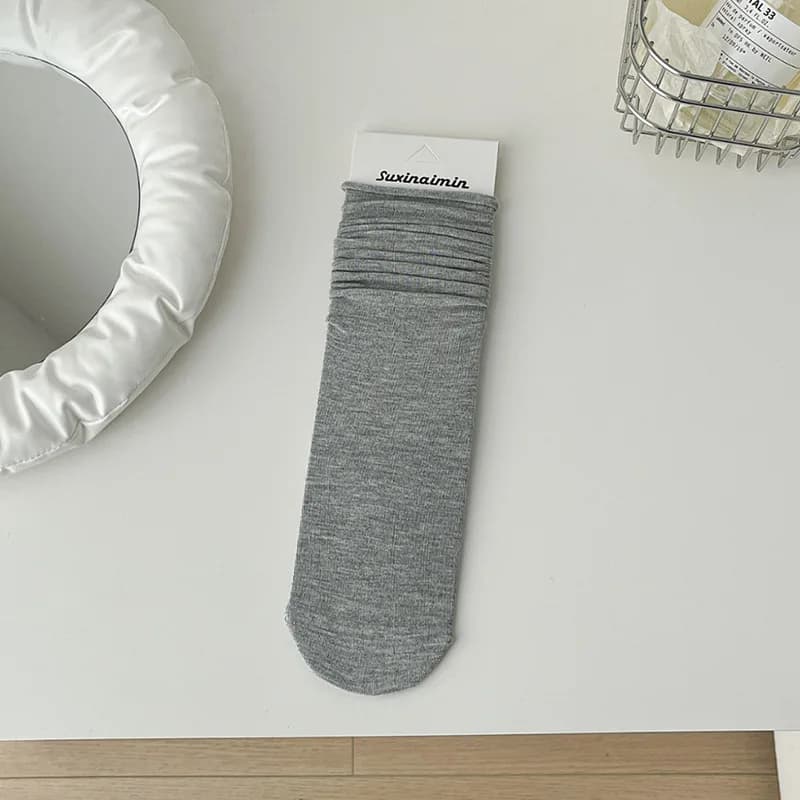 Women's Breathable Cotton Long Socks