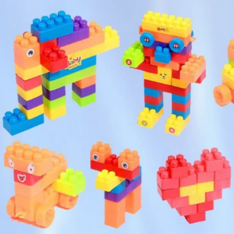 100-Piece Building Blocks Set