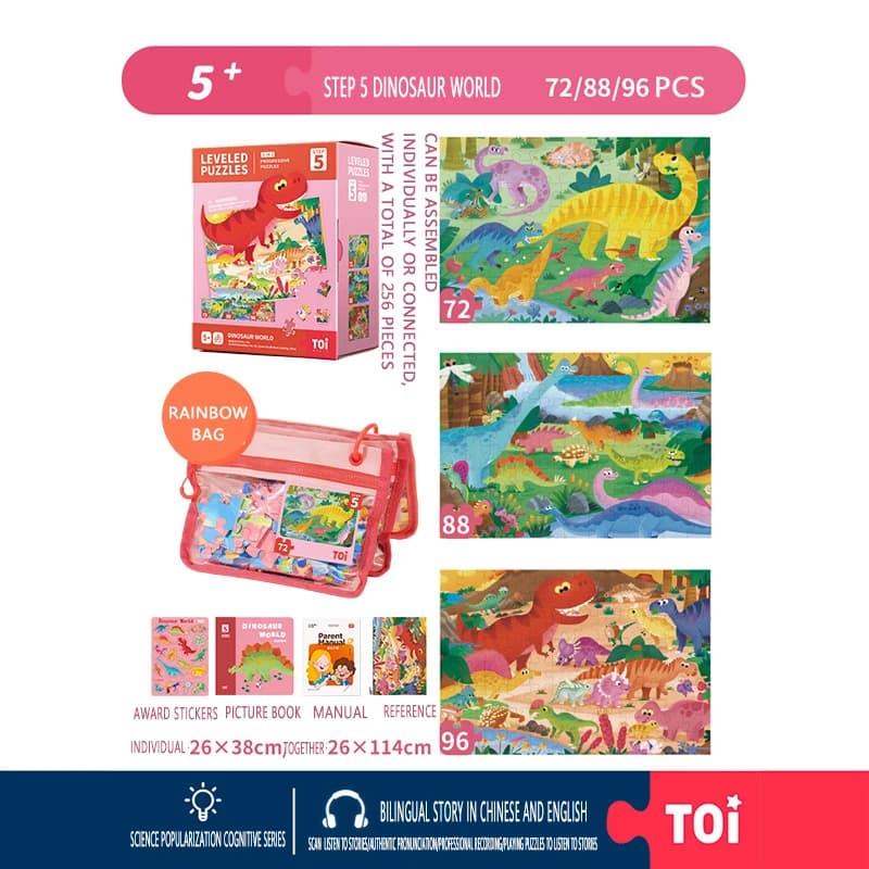 TOI Step 1–9 Leveled Progressive Puzzles