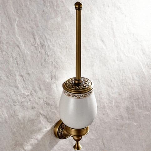Antique Brass Bathroom Accessories Set