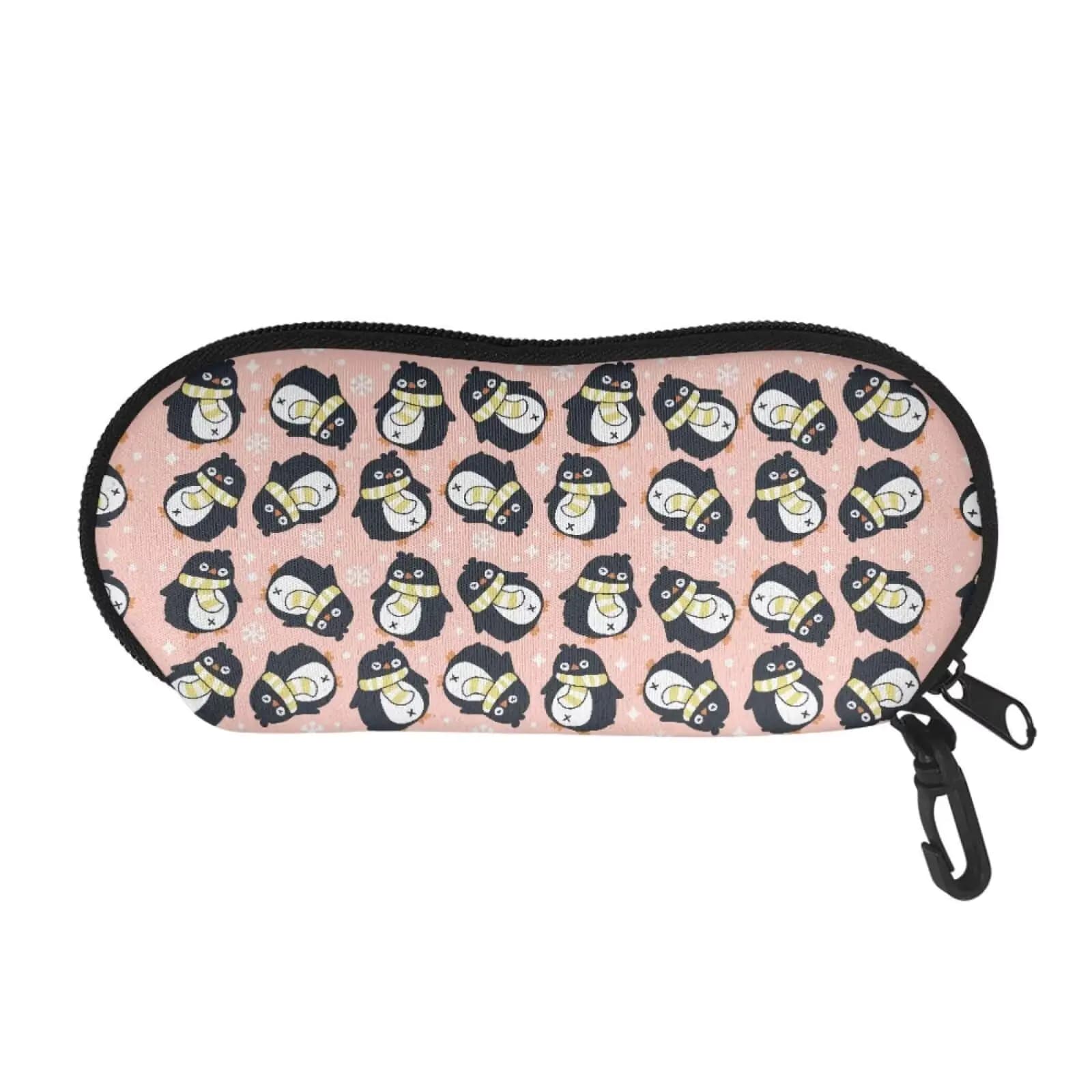 Penguin Print Soft Eyeglass Case
