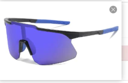Sunglasses, One-Piece Big Frame Sunglasses