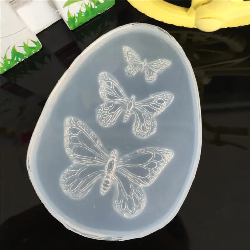 Mini Butterfly Silicone Molds for DIY Phone Accessories