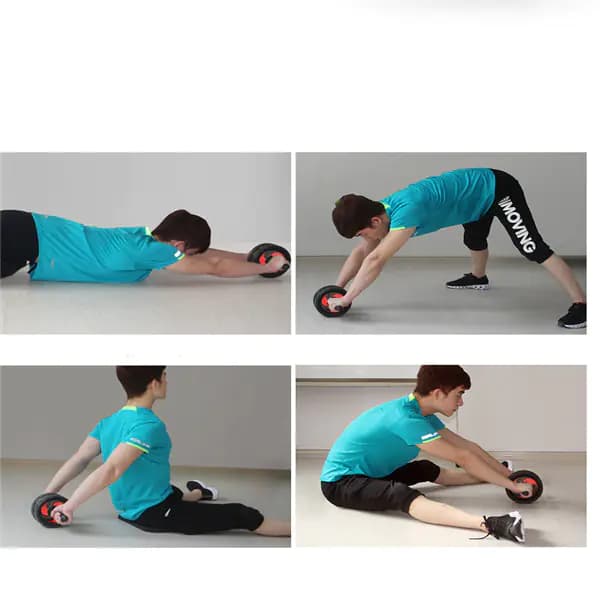 Ab Wheel Fitness Equipment Set for Core Workouts