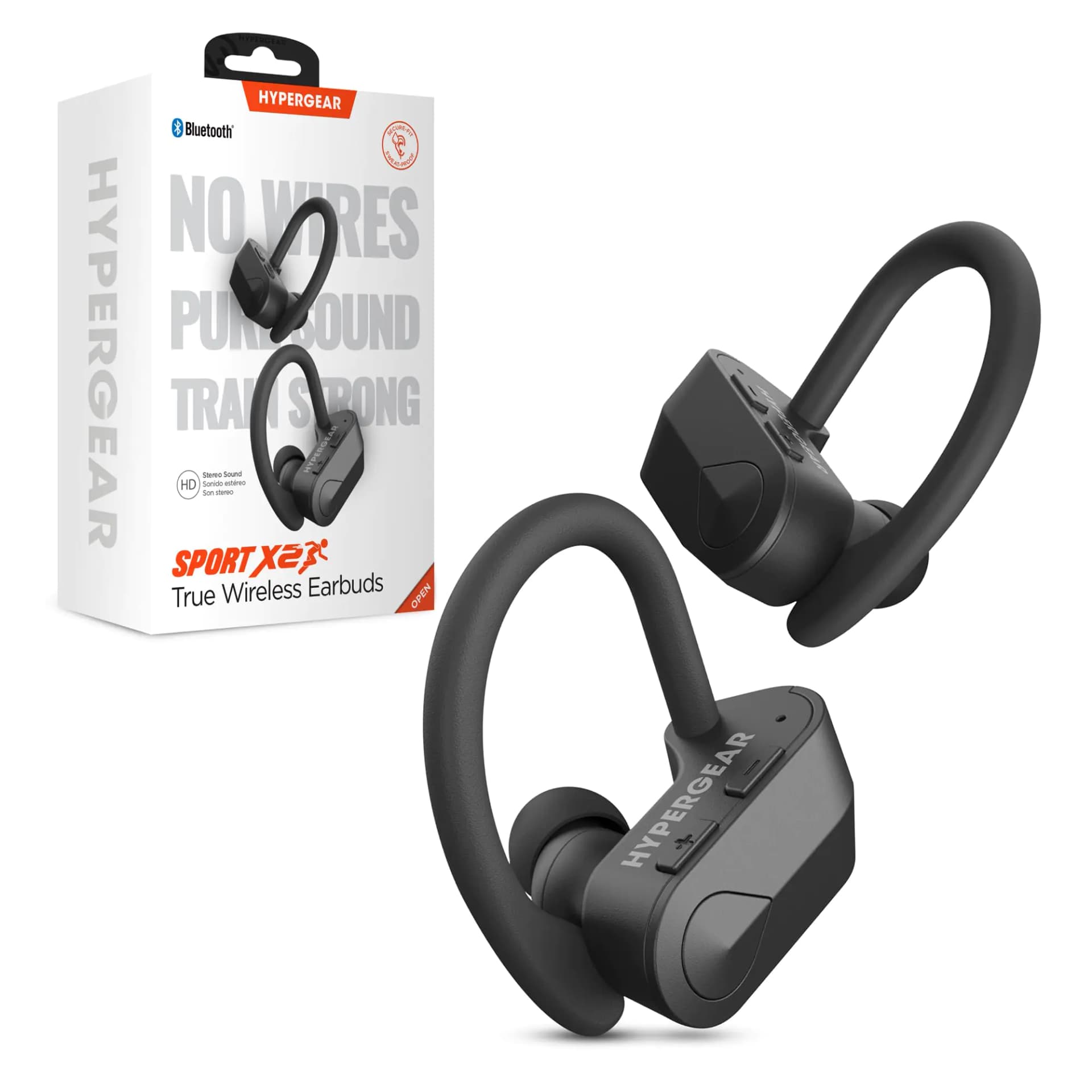 Sport True Wireless Earbuds with Noise-Cancelling