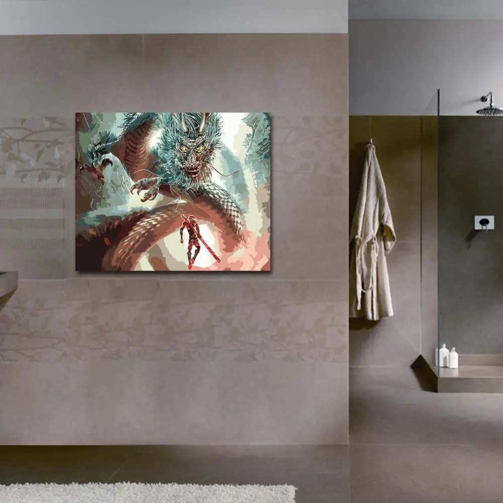 Digital Oil Painting Home Decor Artwork