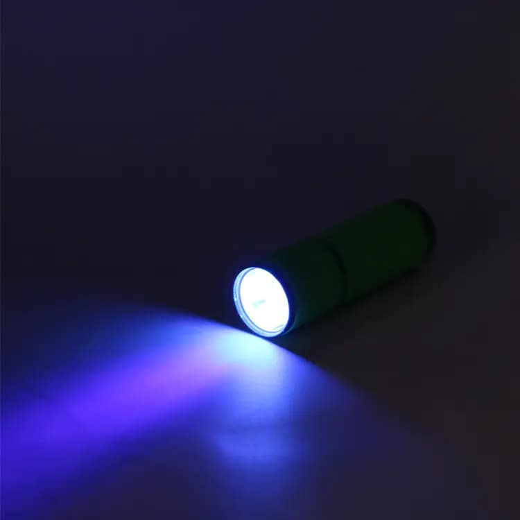 Luminous UV Flashlight with 9 LED Lights for Detection