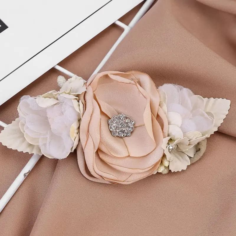 Sweet Child Simulation Head Flower Hair Accessories