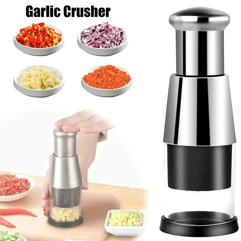 Garlic Crusher and Vegetable Chopper Manual