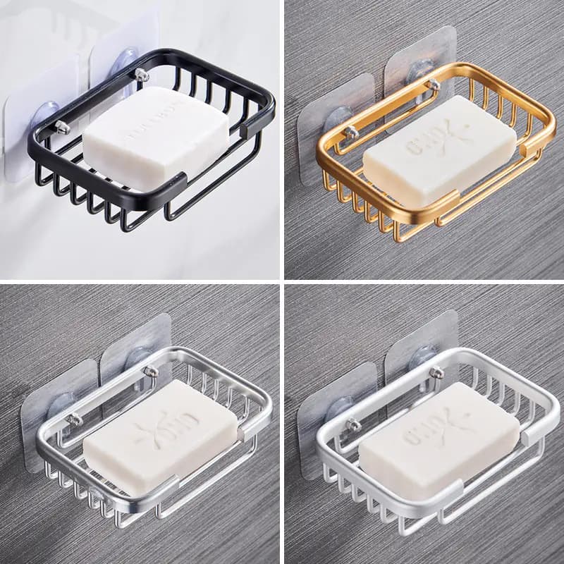 Soap Box Rack Drain Holder for Bathroom Accessories