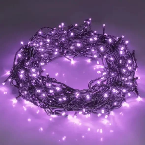 Halloween Purple LED Fairy String Lights 200 Count