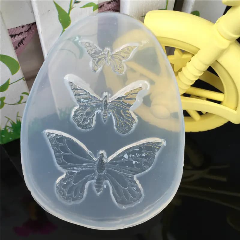 Mini Butterfly Silicone Molds for DIY Phone Accessories
