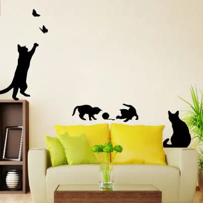 Cat Wall Stickers for Home Decor