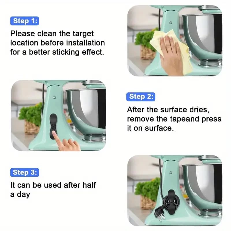 Cord Organizer for Kitchen Appliances and Gadgets (1pc)