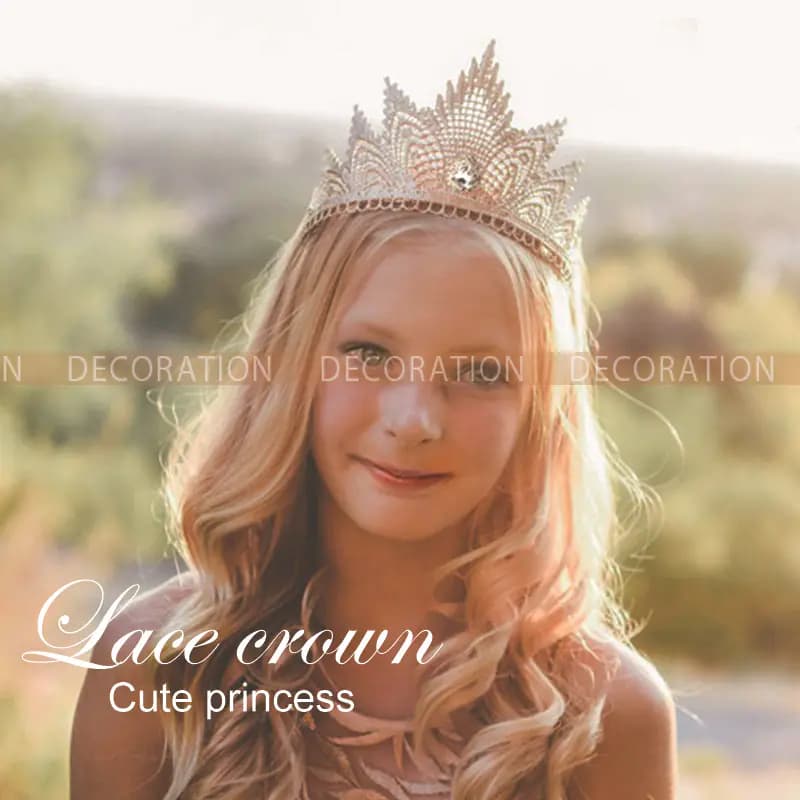 Children's Birthday Crown Hair Accessories for Parties