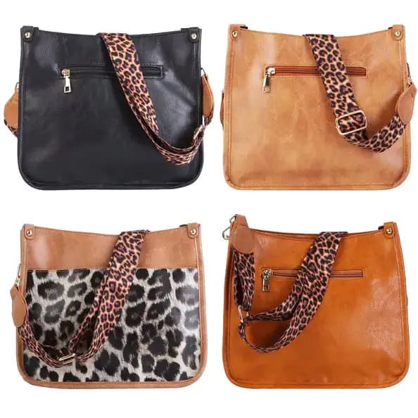Women's Leather Crossbody Shoulder Bag