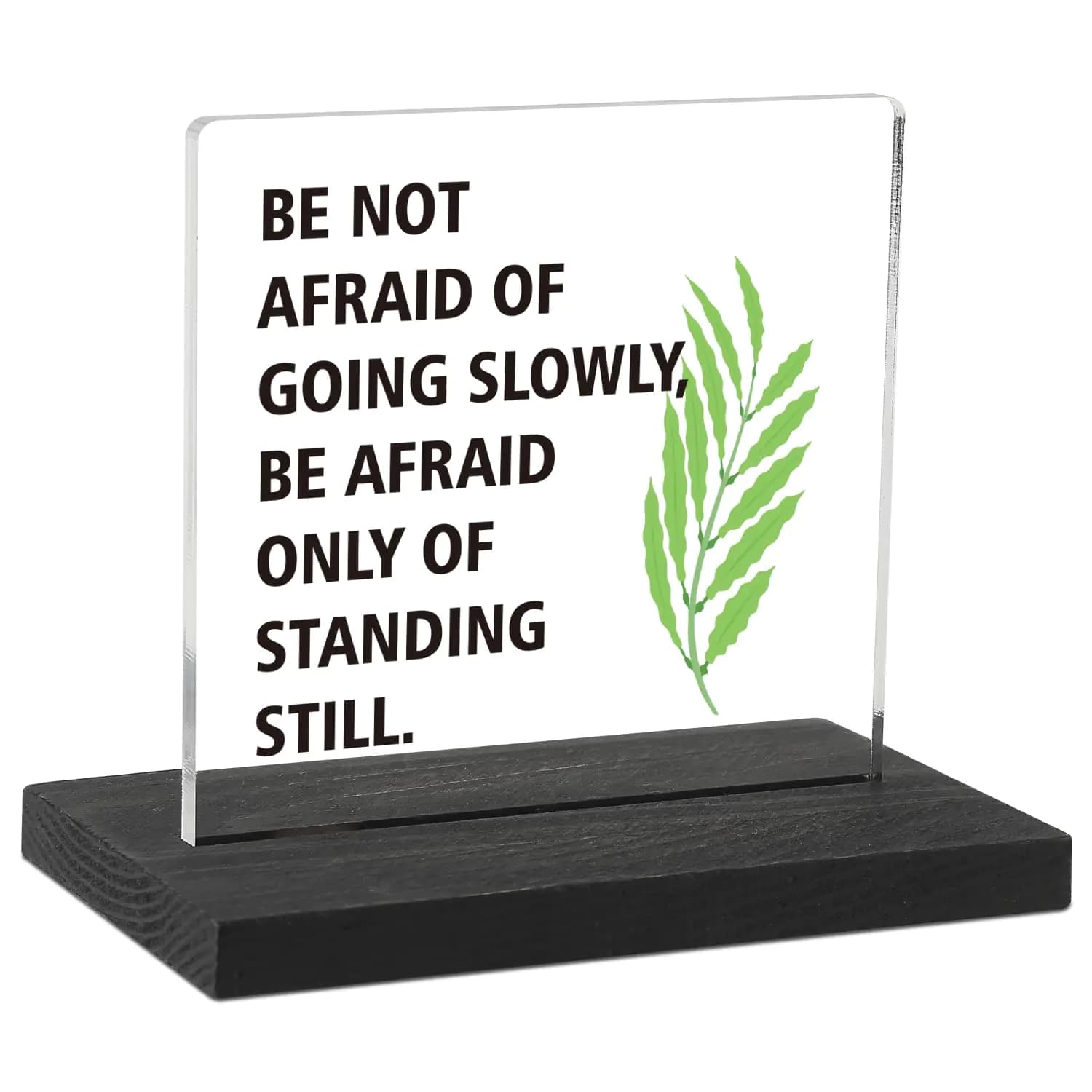 Inspirational Office Decor Sign for Cubicle Decor or Desk Decorations Motivational Office Desk Décor for Home Office Gifts for Women Coworker Employee Friend DSF62