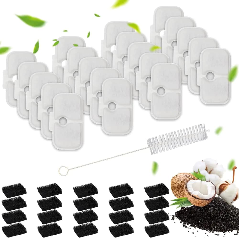 Cat Water Fountain Filter Replacement Set