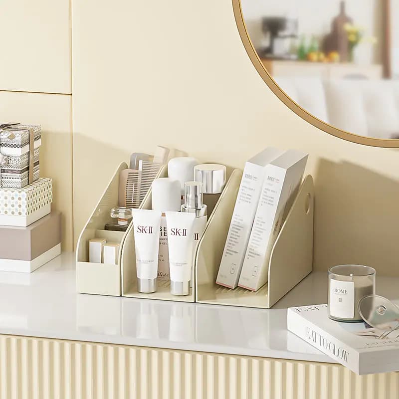 Desktop Storage Box for Office Supplies and Stationery