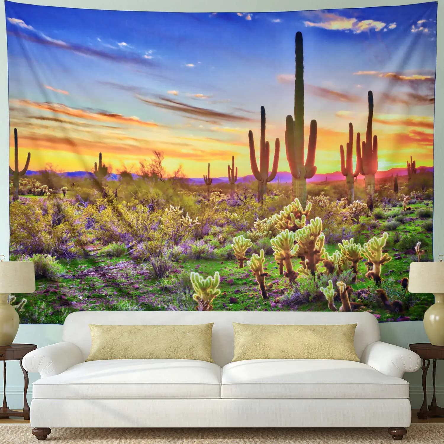 Printed Tapestry for Home Decor Background