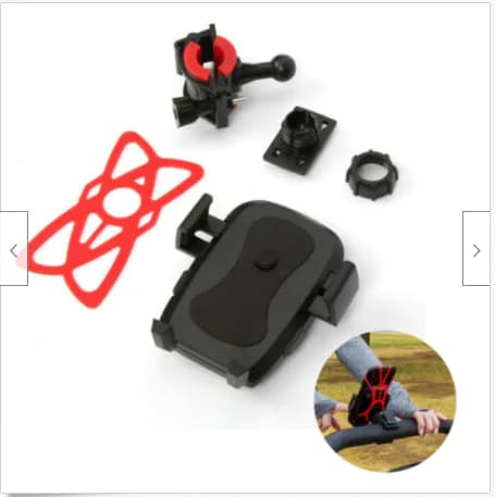 Electric Bike Phone Holder for Navigation and Accessories
