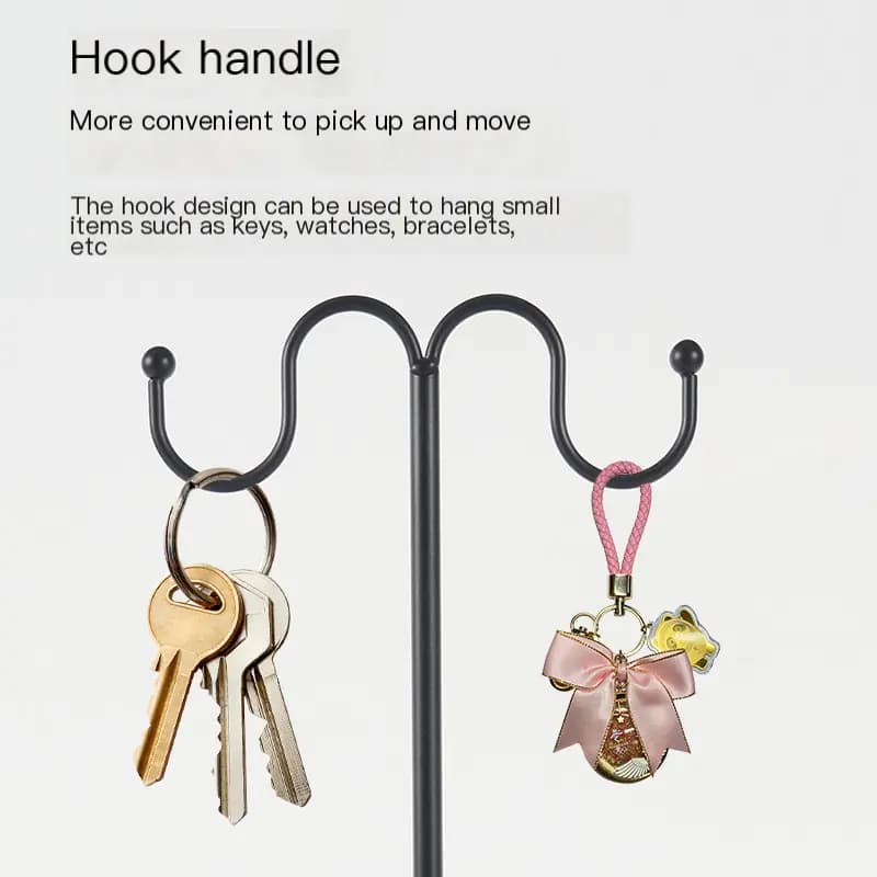 Rotating Metal Pen Holder for Desk and Makeup Brushes