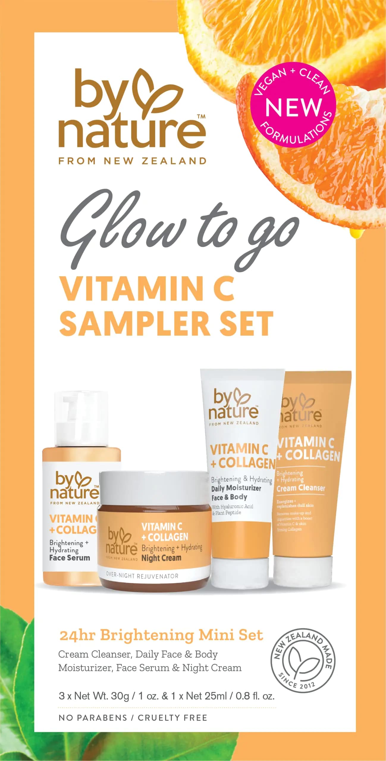 Vitamin C Glow Travel Skincare Set