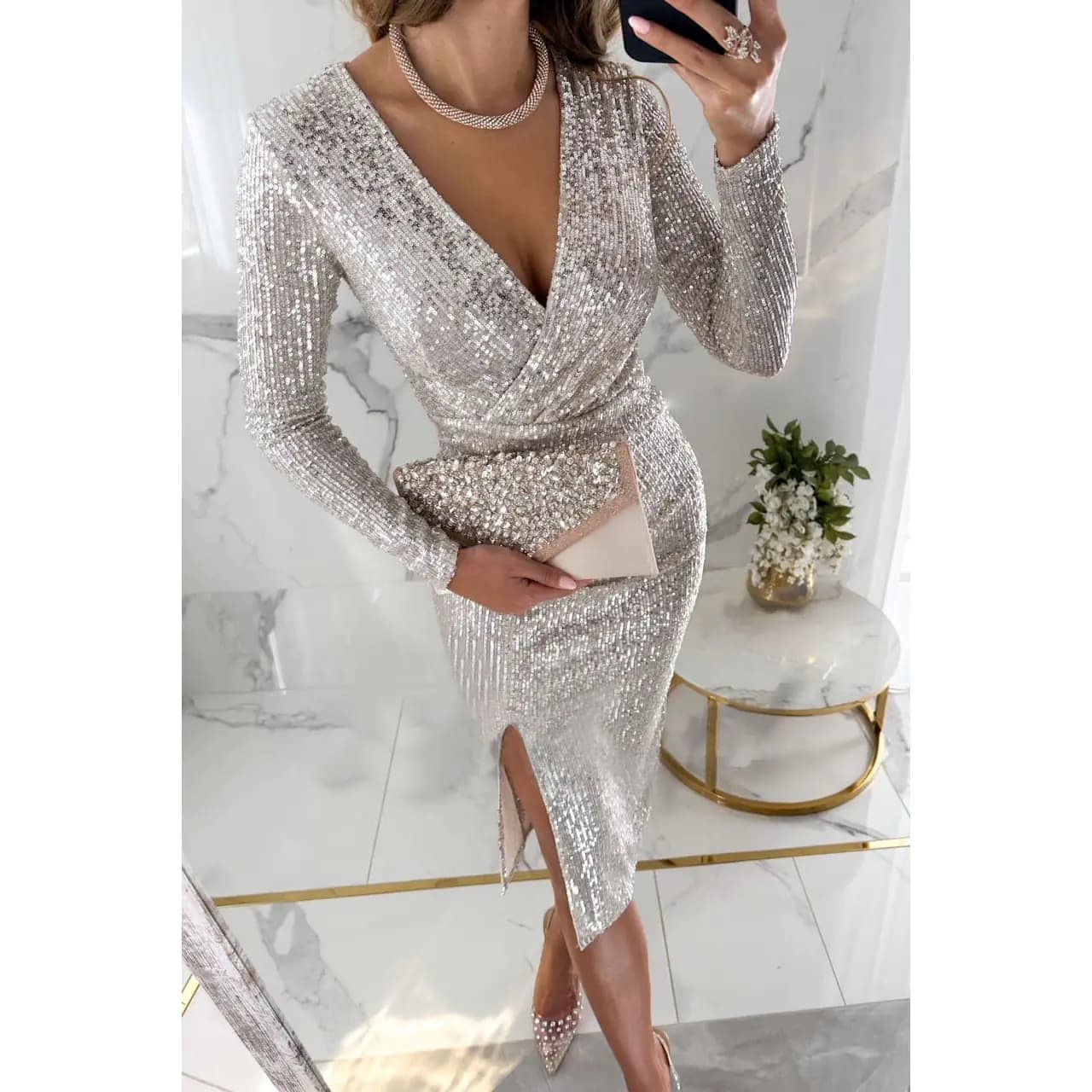 Slim-fit Mid-length High-end Women's Clothing