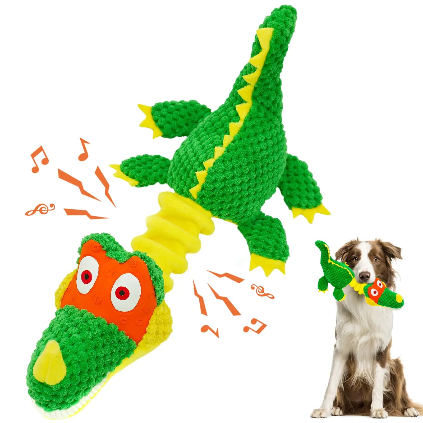 Interactive Puppy Tug Toy With Squeaker