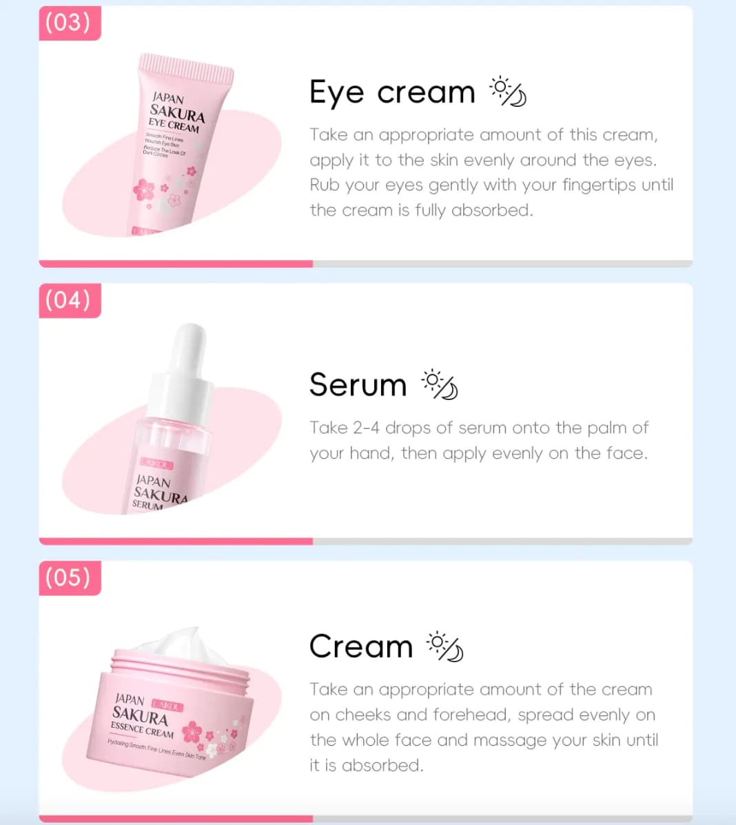 Cherry Blossom Skincare Set – 6pcs