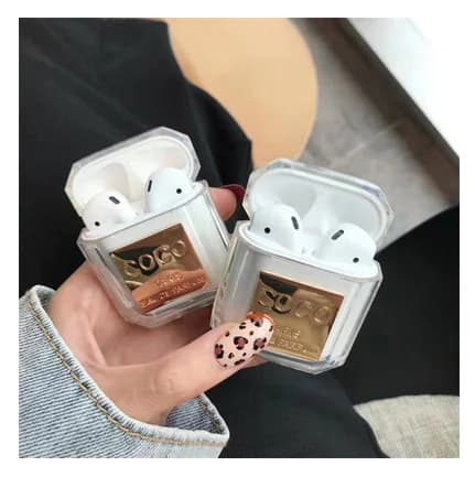 Perfume Bottle Silicone Case for Wireless Earbuds