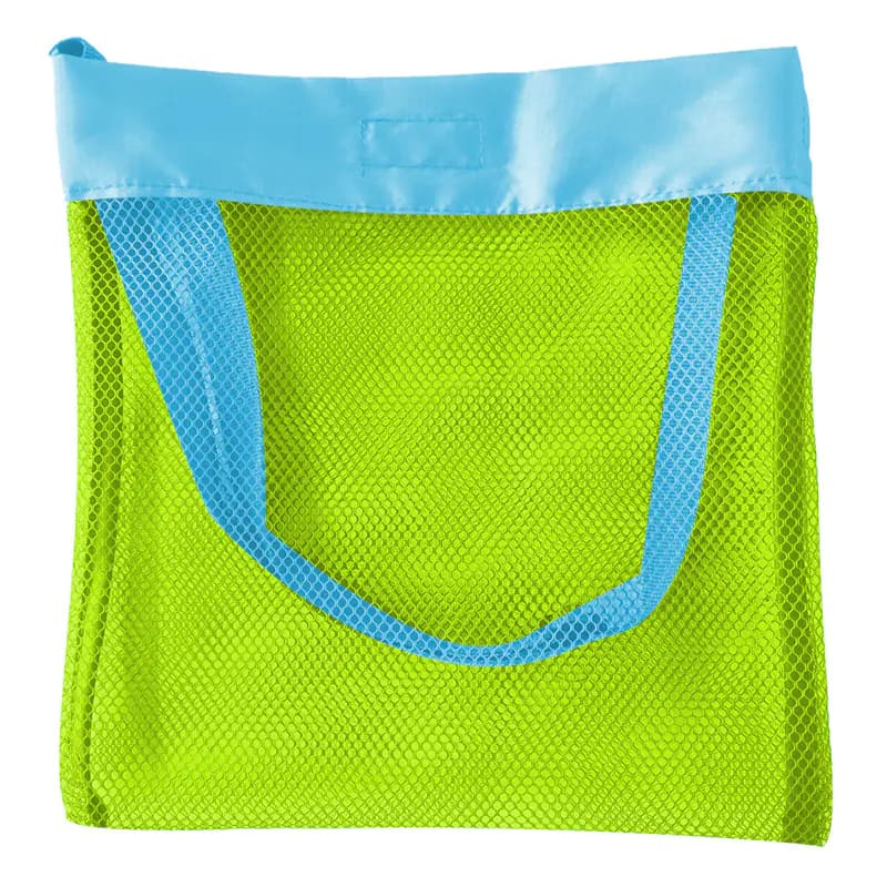Summer Portable Mesh Beach Bag for Kids' Toys