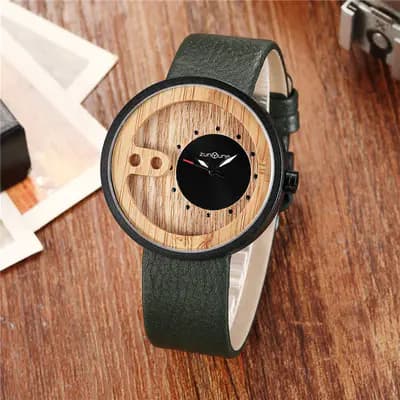 Wooden Couple Watches - Creative Design