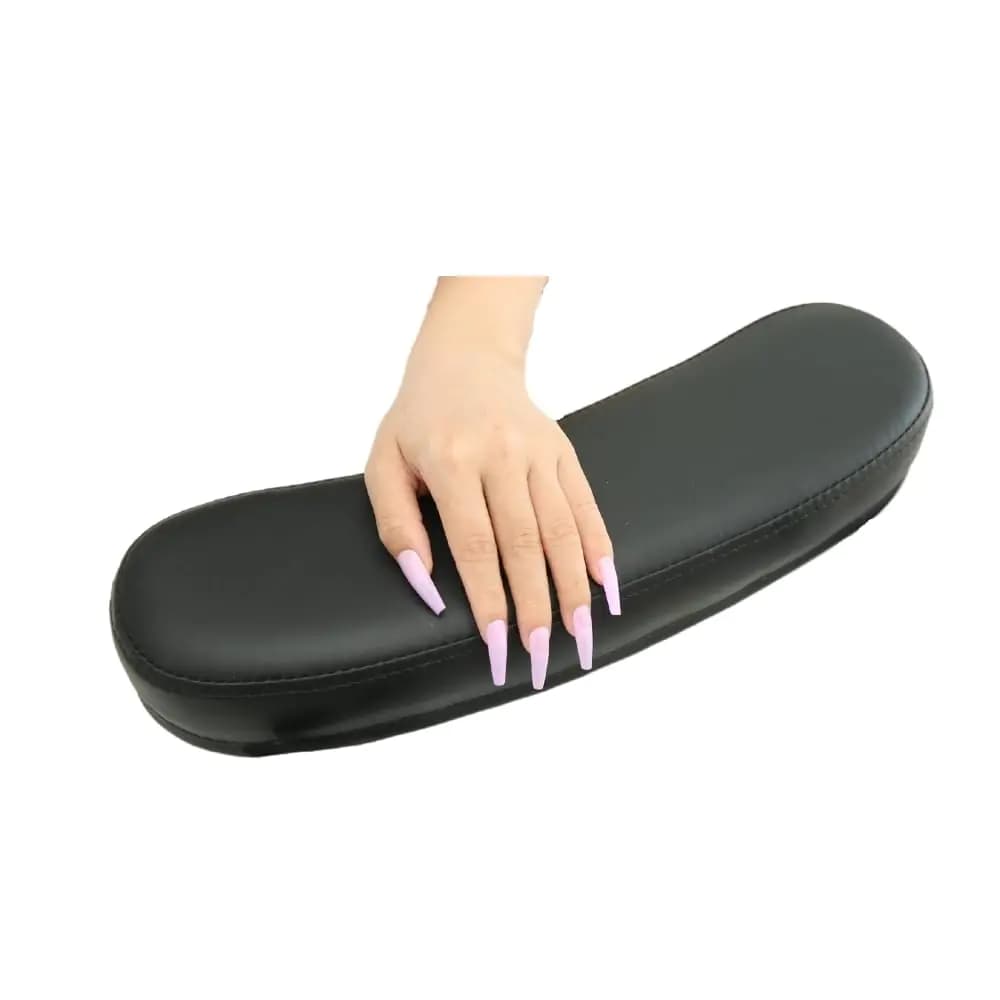 Portable Manicure Hand Cushion Pillow, Black
