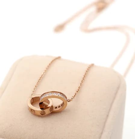 Titanium Steel Necklace for Women (Fashion Jewelry)