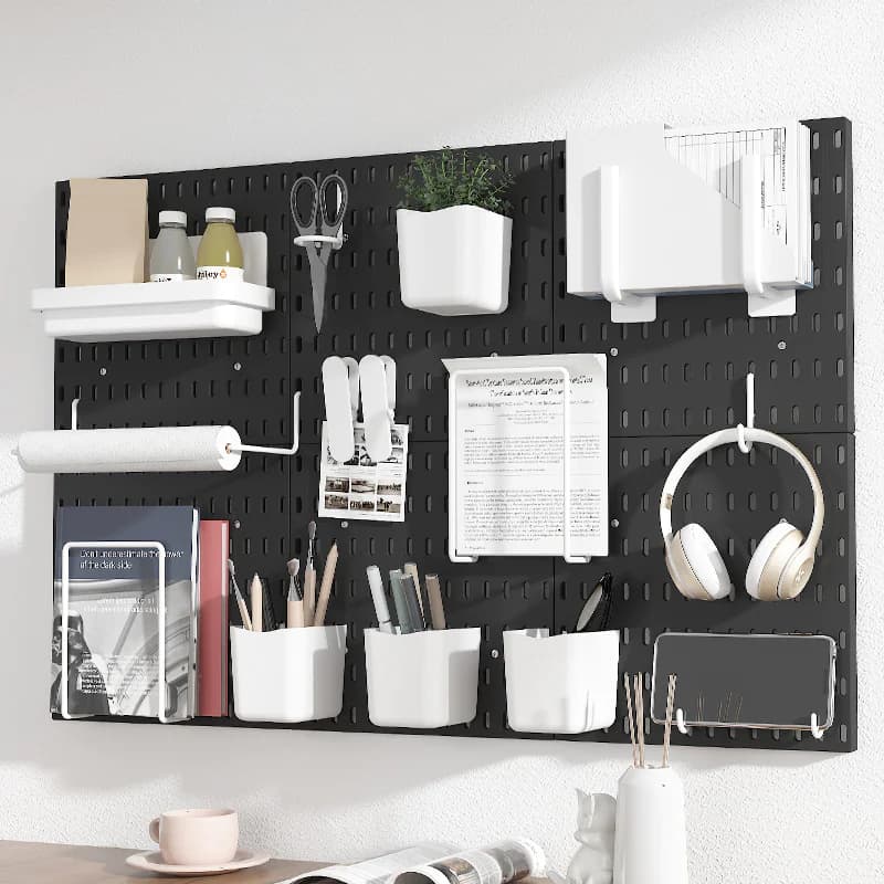 Hole-Free Kitchen Storage Rack