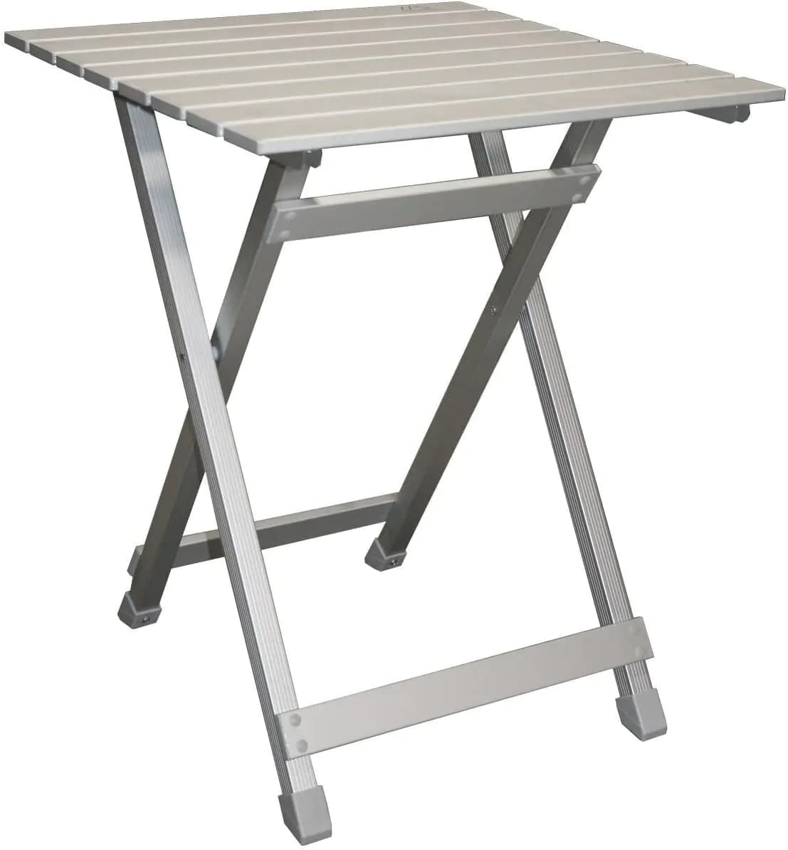 MOUNTAIN SUMMIT GEAR Quick-Fold Camping Table Made with Weather-Resistant Aluminum (Made by Caddis Sports)