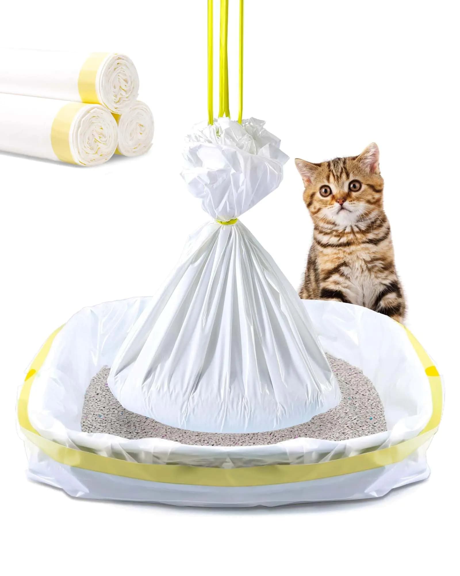 Cat Litter Box Liners, 30 Count Jumbo