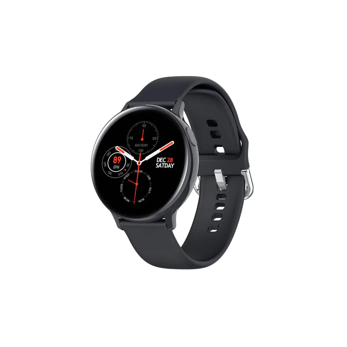 Smart Watch Round Face Health Monitoring and Activity Tracker