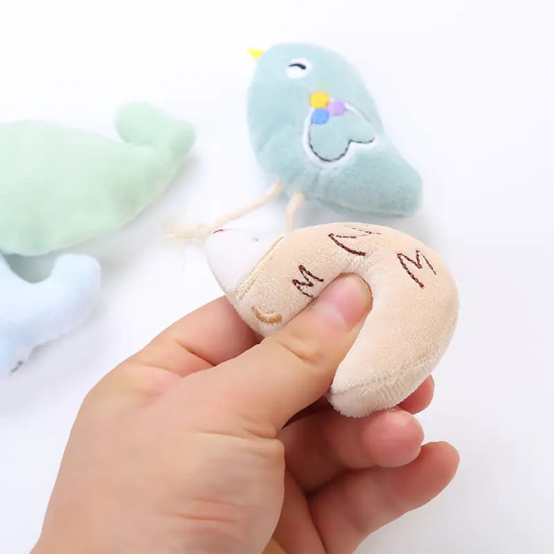 Interactive Plush Cat Toys - Muppet Animal Designs